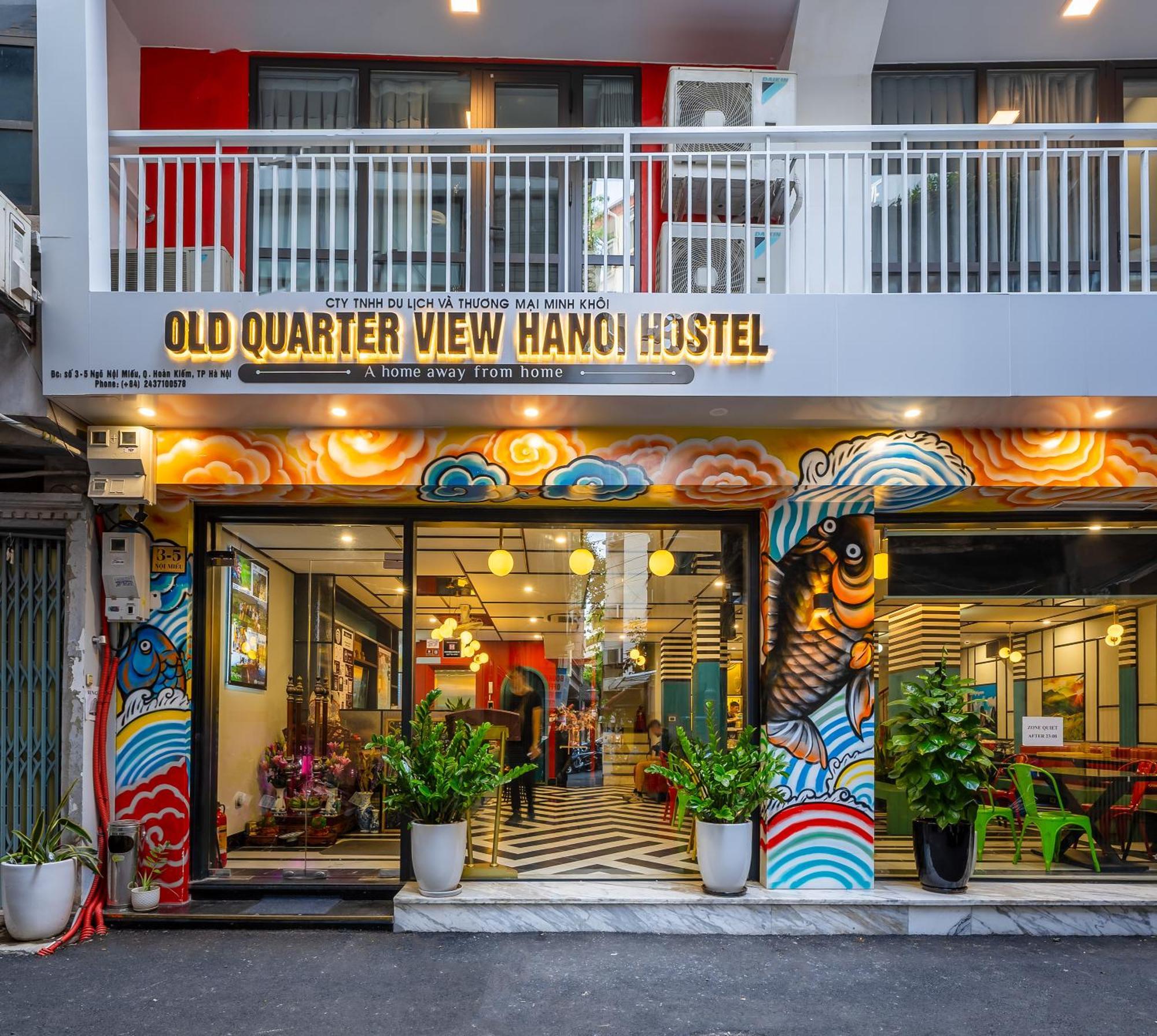 Old Quarter View Hanoi Hostel Dış mekan fotoğraf